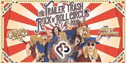 The trailor trash rock ‘n’ roll circus met the dirty denims en glock 45 in Purmerend
