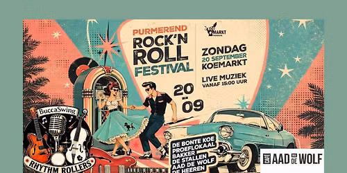 BuccaSwing Rhythm Rollers bij Purmerend Rock’n Roll Festival — muziek in Purmerend