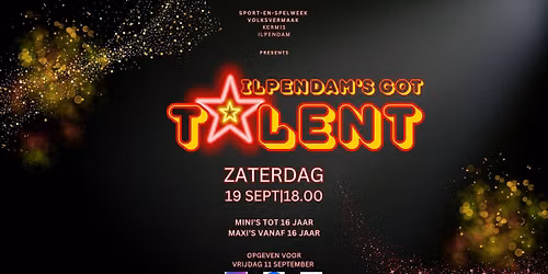 ILPENDAM’S GOT TALENT — festival in Purmerend