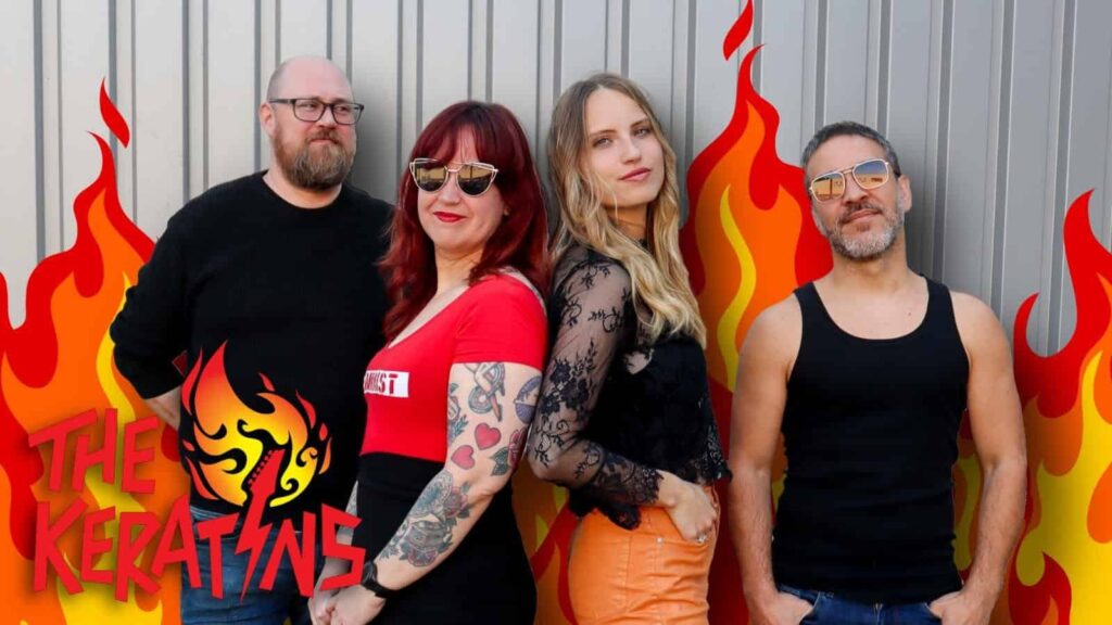 Faster Louder Harder, Undead Rhythms, The Keratins (EP Release) in Purmerend