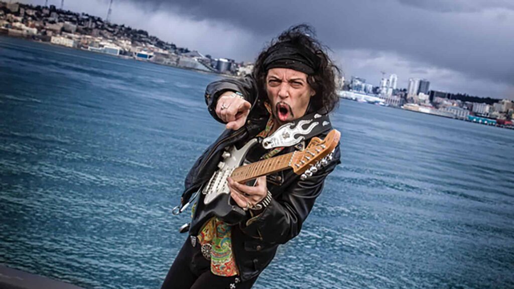 Randy Hansen speelt Jimi Hendrix in Purmerend